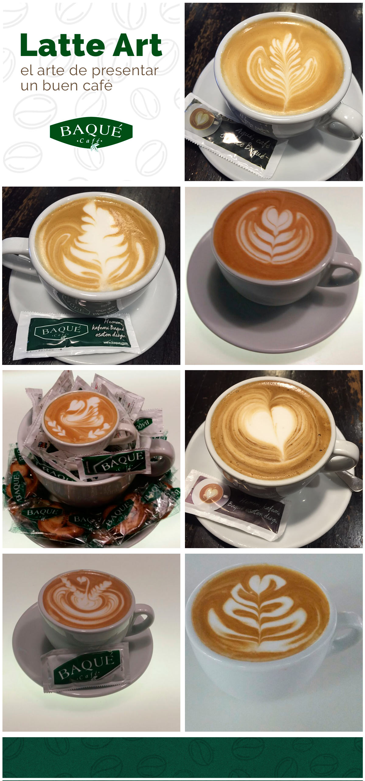 Latte Art de Cafés Baqué