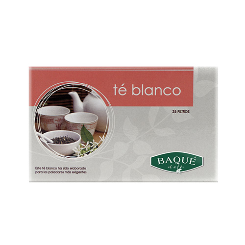 Té blanco, 25 uds.