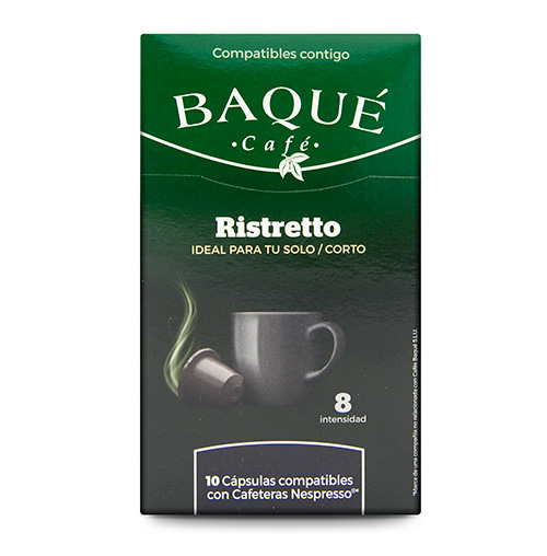 Ristreto 10 cápsulas compatibles Nespresso®