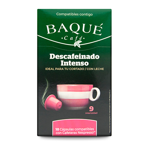 Kafeinagabe Bizia 10 kapsula bateragarriak Nespresso®-rekin