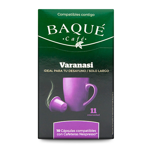 Varanasi 10 cápsulas compatibles Nespresso®