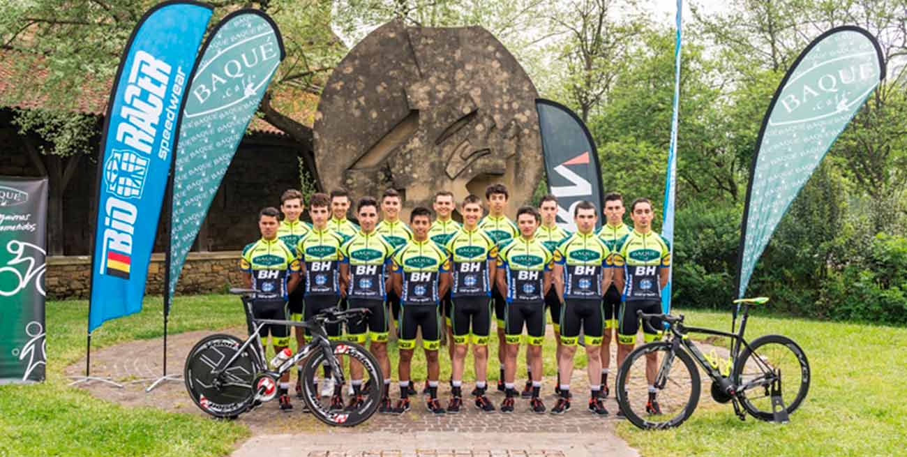 Baqué BH Team: el ciclismo de cantera a la búsqueda del 40 aniversario