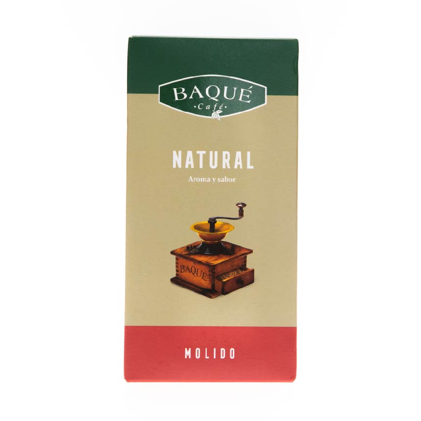 Café molido Natural, 250 g.