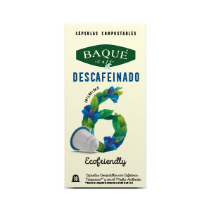 Descafeinado 10 cápsulas Compostables compatibles Nespresso®