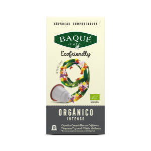 Orgánico intenso 10 cápsulas compostables compatibles Nespresso®