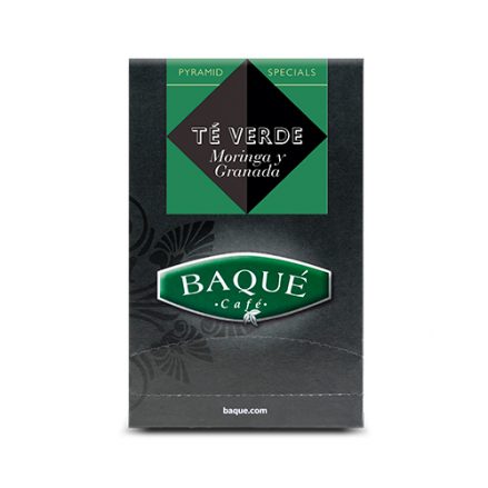 Té Verde Moringa y Granada Estuche, 20 uds.