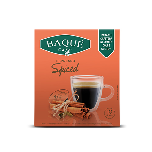 Spiced 10 cápsulas compatibles Dolce Gusto® - Cafés Baqué