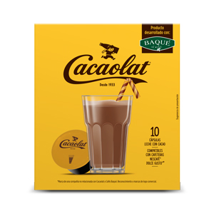 Cacaolat kakaozko irabiatua, DG©-rekin bateragarriak diren 10 kapsula
