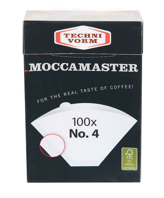 FILTROS MOCCAMASTER PAPEL N4