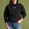 Sudadera unisex negra Coffee Crew - Imagen 2