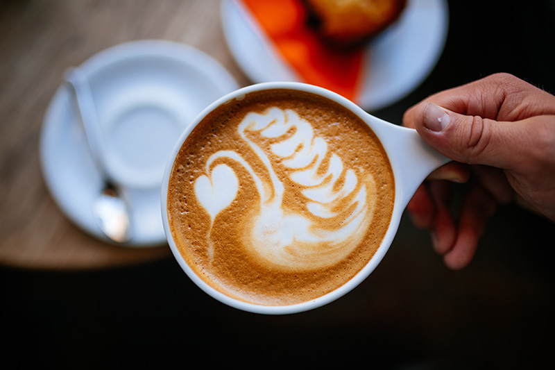 Origen del latte art