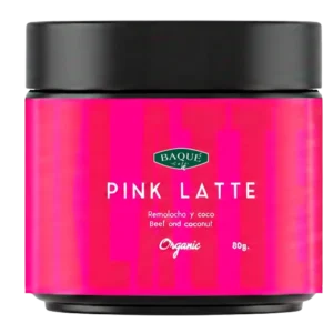 Pink latte orgánico