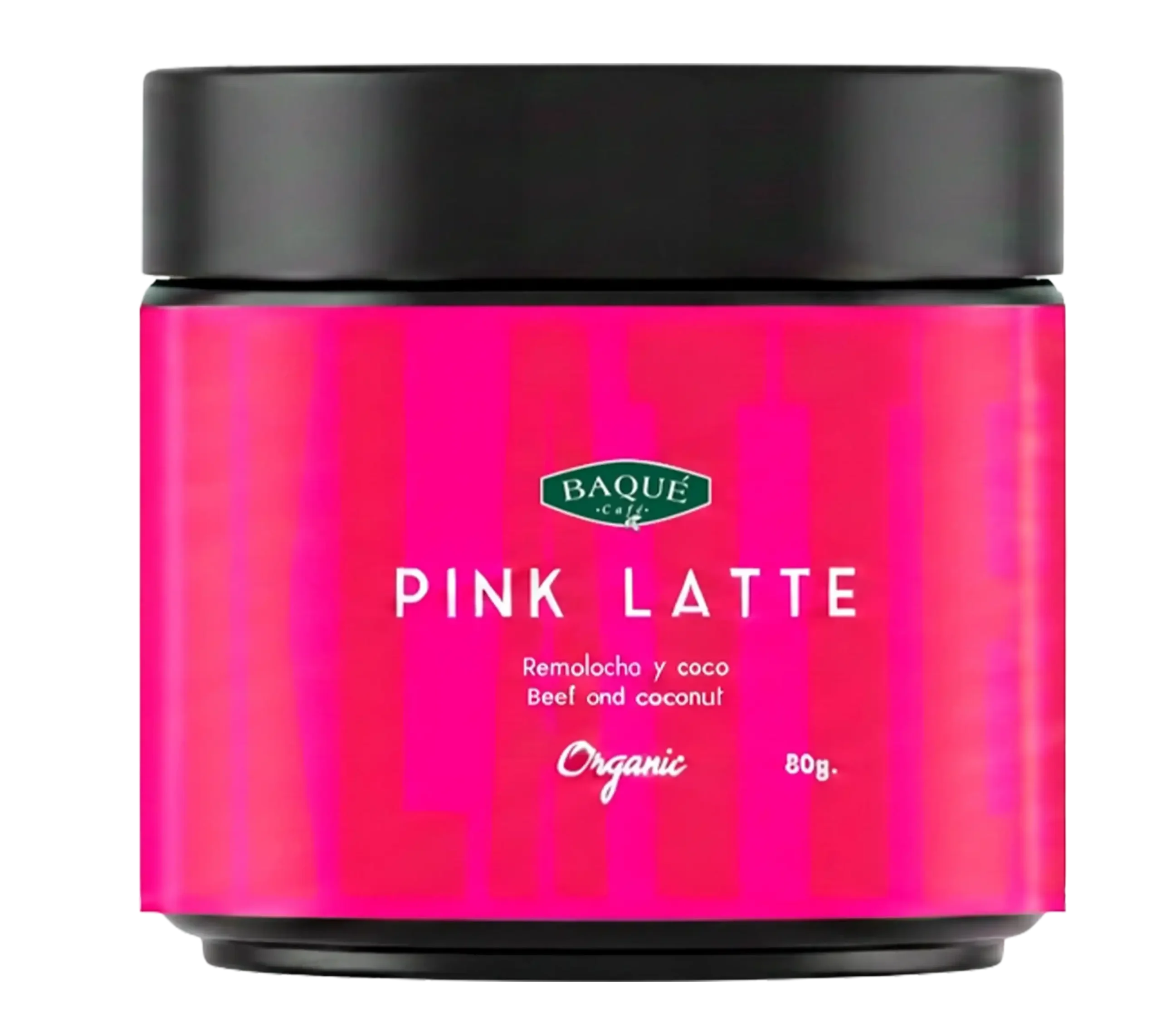 Pink latte orgánico